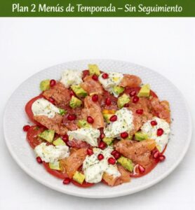 Plan 2 menús temporada sin seguimiento